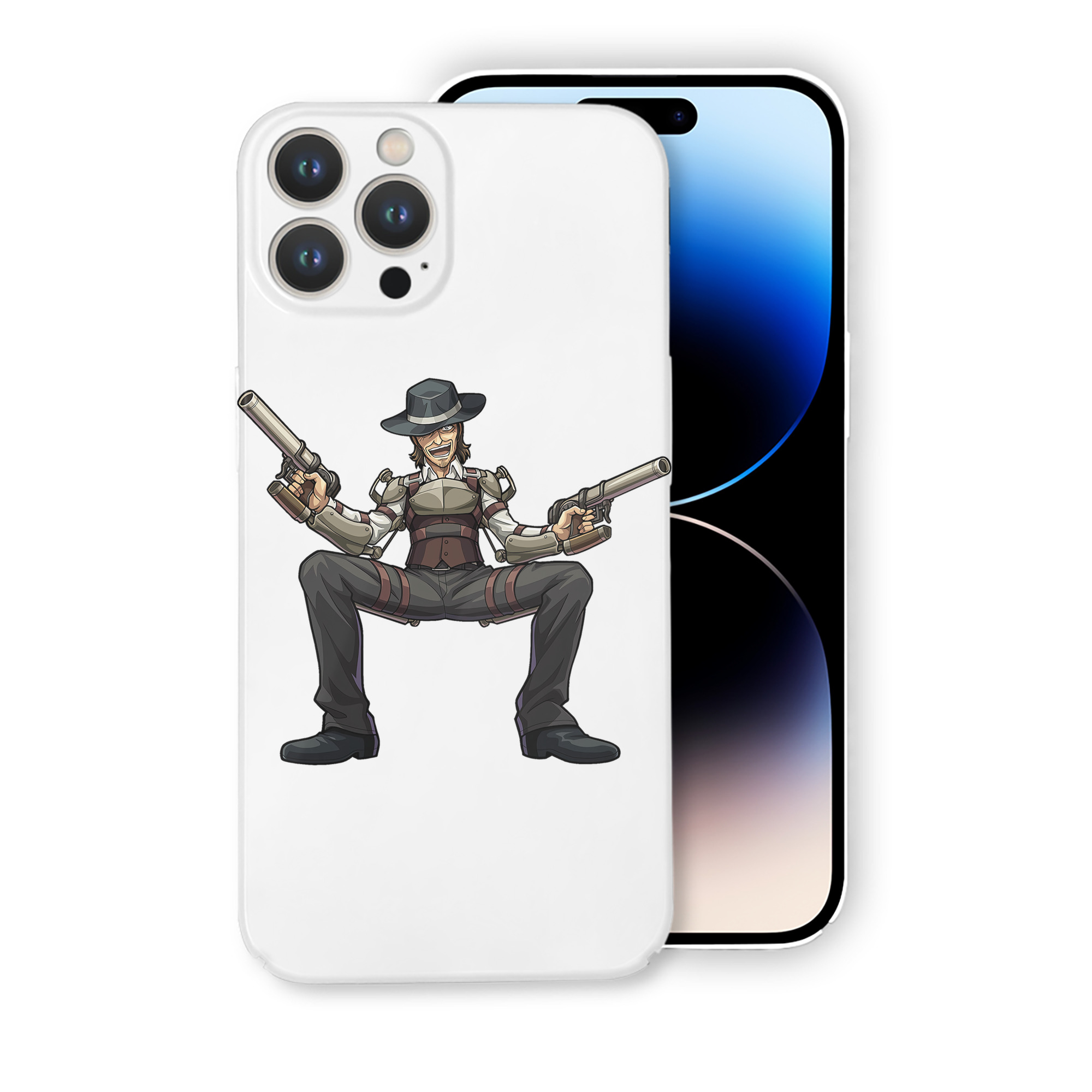 （画像用） 進撃の巨人 ケニー·アッカーマン Attack on Titan Kenny Ackerman 【iPhone 14シリーズ対応】ハードケース